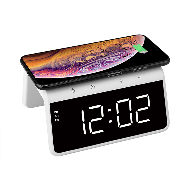 Годинник з бездротовою зарядкою Wake Up